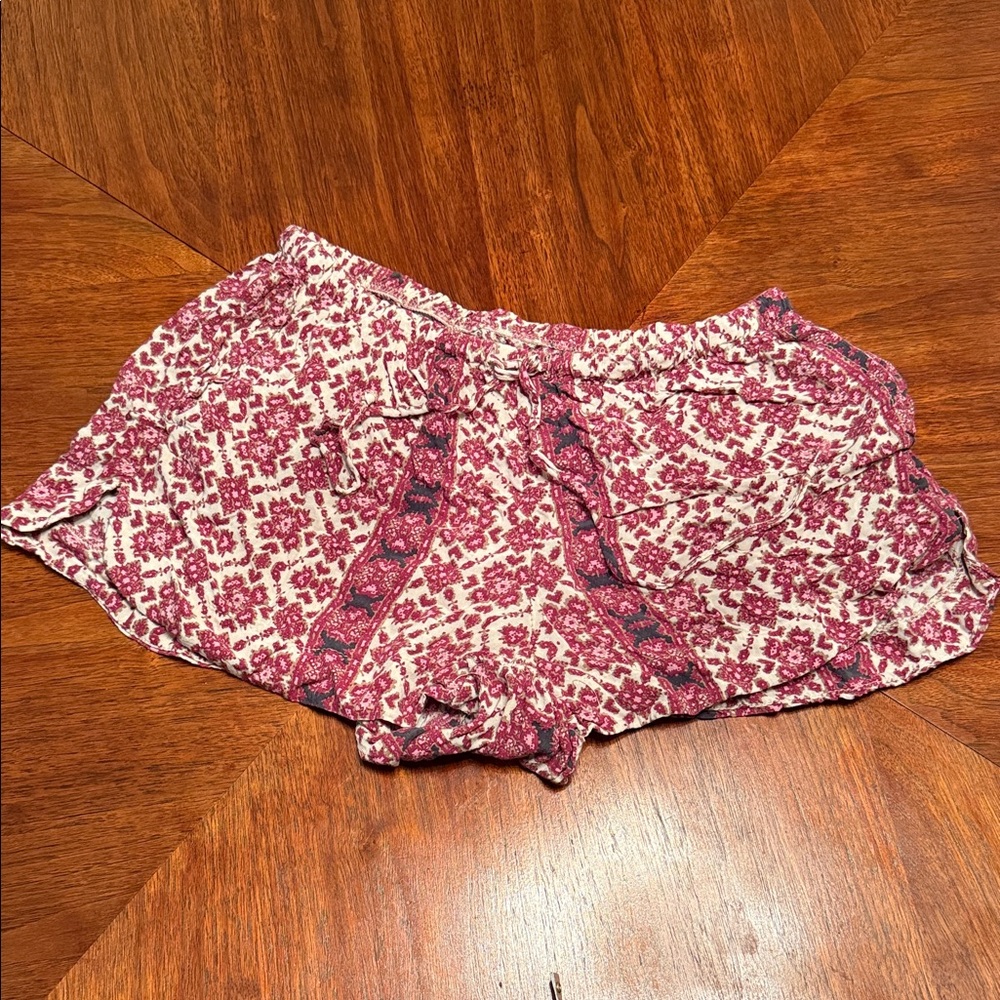 Brandy Melville Cotton Shorts with Drawstring Waist
